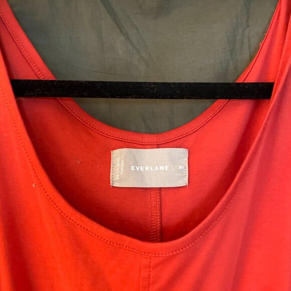 Everlane Red/Orange Jumpsuit - Picture 3 of 3